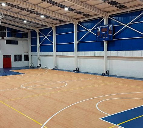 Piso Indoor Colegio Manuel Bulnes
