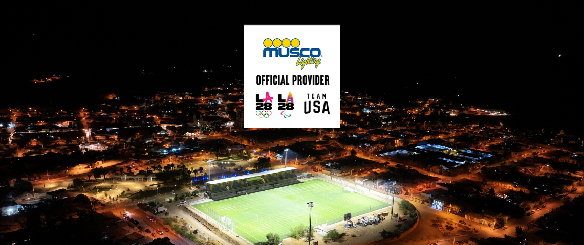 musco lighting proveedor oficial de iluminación deportiva